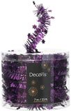 Decoris Lametta guirlande pet d3l700 cm vijg
