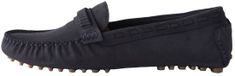 Next - Dames - N. Premium moccassins met stiksels - Blauw