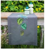 Vervaco Botanische bladeren loper kit PN-0188625 borduurpakket