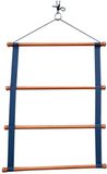 Kentucky Grooming Deluxe Zadeldek en dekenrek Luxe - maat One size - navy/brown