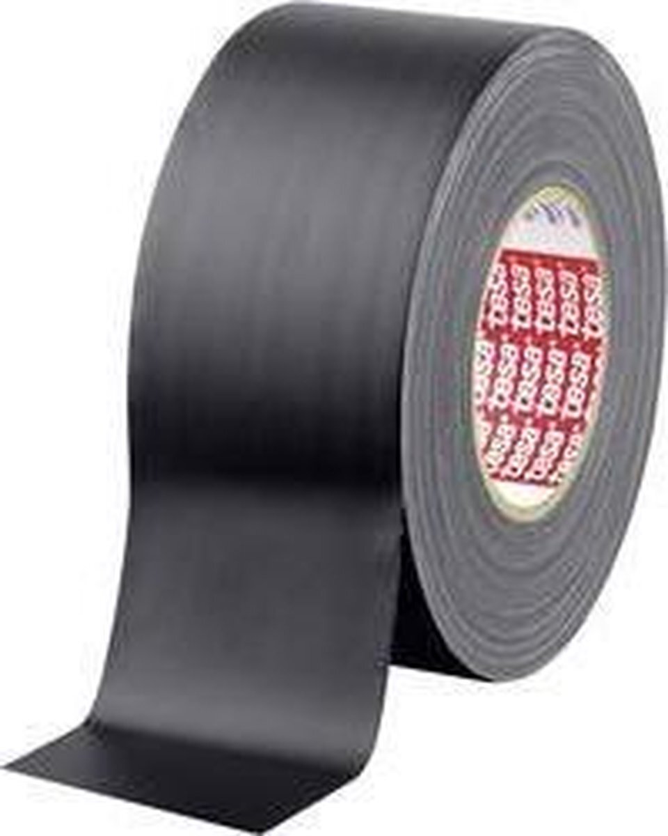 tesa 53949-0000-02 textieltape Gaffer Tape zwart (L x B) 50 m x 50 mm 1 st