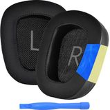 Vervangende MMOBIEL Vervangende Oorkussens Geschikt voor Logitech G935/G933 Hoofdtelefoon – Cooling Gel Oorkussens voor G230, G231, G233, G332, G35, G430, G431, G432, G433, G533, G633, G633S, G635, G930 – Zwart