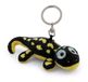 62398 Don Fuego 62398 Sleutelhanger, salamander, 10 cm, zwart