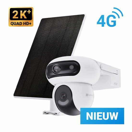 EZVIZ HB90x Dual 4G & WiFi 6 Beveiligingscamera Kit