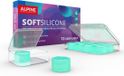 Alpine Hearing protection Alpine SoftSilicone - 12x kneedbare siliconen oordoppen - 28dB demping - Turquoise