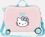 Disney Hello Kitty Wink Roze Hardcase Cabinekoffer met 4 Zwenkwielen