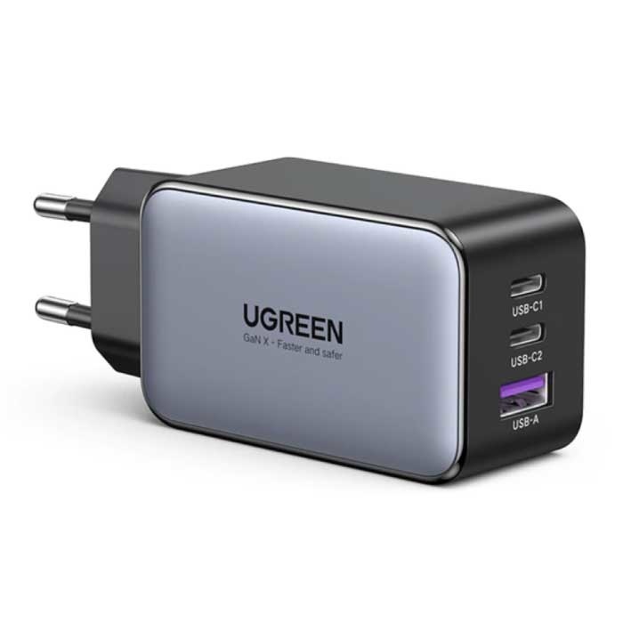 Ugreen 65W Stekkerlader - GaN / Quick Charge 4 0 / PD USB Oplader Muur Lader Stekkerlader Adapter