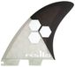 FCS AM Twin+1 Pc Surf Vin Argent L-XL