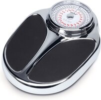 korona Theo - retro chromen weegschaal - mechanisch - zwart