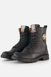 Develab Veterboots zwart Leer - Maat 32