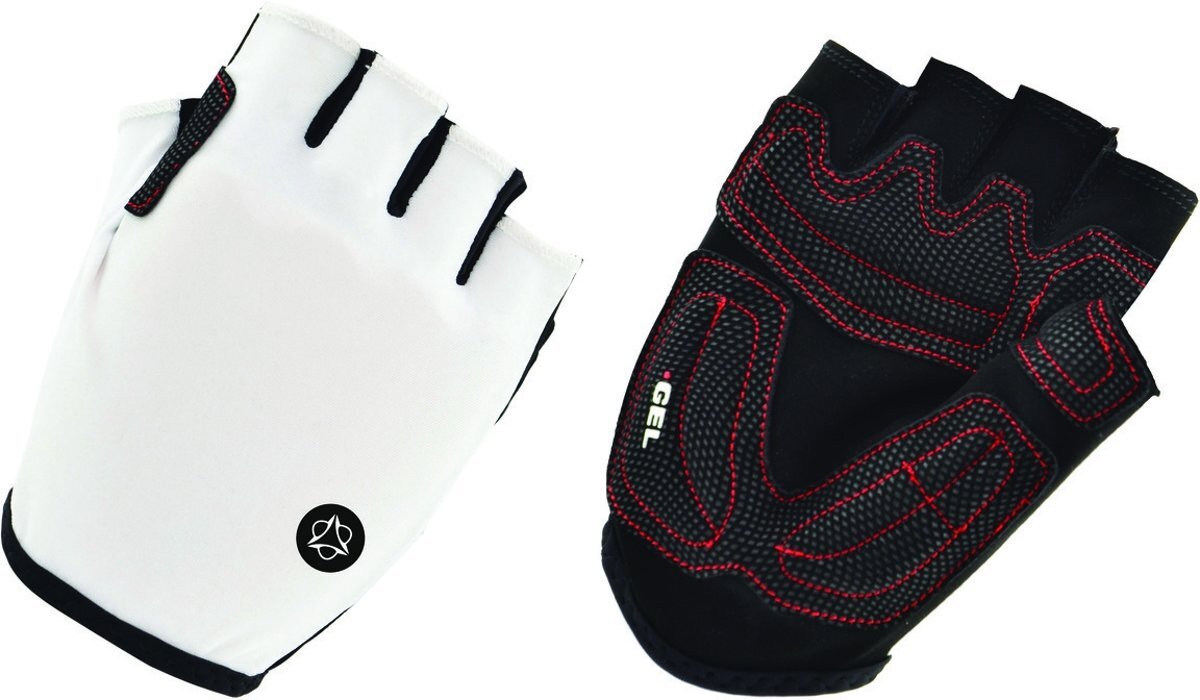 AGU Gel Handschoenen Essential Unisex Fietshandschoenen - Maat XXXL - Wit