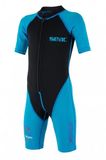 Seac Dolphin - Shorty wetsuit voor kinderen - XXS - Zwart/blauw