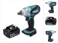 Makita DTW 251 T1 accu slagmoersleutel 18 V 230 Nm 1/2" + 1x oplaadbare accu 5.0 Ah - zonder oplader