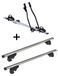 SAGITTAR Porte-vélos + barres de toit/rails VDP LION1 compatibles avec Dacia Logan MCV (5 portes) à partir de 13 ans