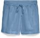 VERO MODA VMTHILDE MW SHORTS WVN NOOS Dames Bermuda shorts Katoen Geruit Duifblauw/Wit XS
