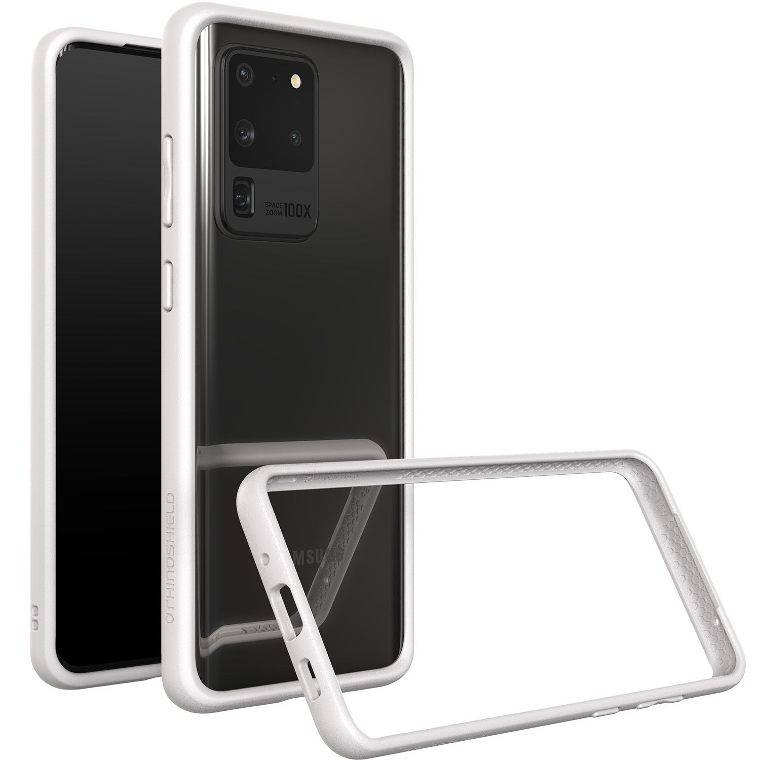 RhinoShield CrashGuard Bumper Samsung Galaxy S20 Ultra - Wit
