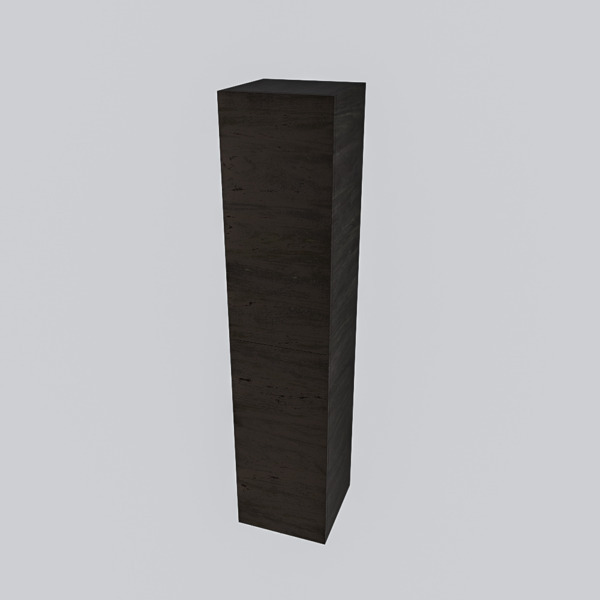Mondiaz BEAM 160cm kolomkast kleur dark brown met 2 deuren PC75341329