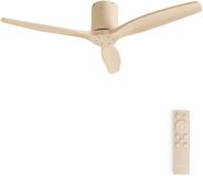 Create - Stille 40W Plafondventilator met ABS Bladen - WIND CALM - Zand - Ø 132 cm