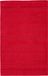 CAWÖ Noblesse² Uni Serviette d'invité - Rouge - 30x50 cm