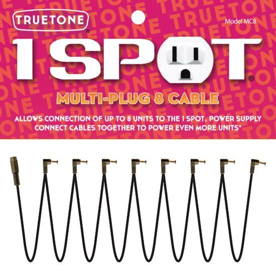 Truetone MC8 Multi-Plug Cable