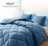 Sleep comfy Nova Bedtextile BV Sleep Comfy - Deluxe 2-in-1 All Year Dekbed - 240x220 cm - Aegean Blue