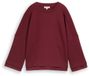 Tom Tailor sweat-shirt coupe ample à manches 7/8 - Taille M - Prune préppy