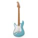 Fazley Guitare électrique - Avec leçons gratuites - Housse incluse - Bleu