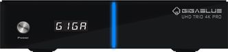 GigaBlue UHD Trio 4K PRO W-LAN tunercombinatie, 1200 Mbps, 1 x DVB-S2X tuner, 1 x DVB-C/T2-tuner, noir