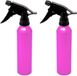 Concorde Brumisateur d'eau - 2x - Rose - Aluminium - 300 ml - Refroidisseur par pulvérisation