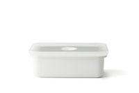 Honeyware 87006 emaille bakvorm met aroma-deksel, 0,74 l, 18 x 12 x 6 cm