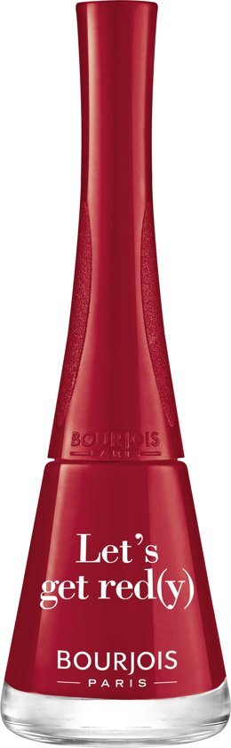 BOURJOIS PARIS 1 Seconde Relaunch Nagellak - 09 Let's get Red(y) - Rood