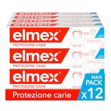 elmex tandpasta tandbederf 75 ml x 12