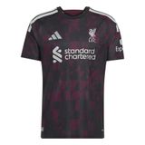 ADIDAS PERFORMANCE Functioneel shirt 'Liverpool FC 26/27' wijnrood / zwart / wit