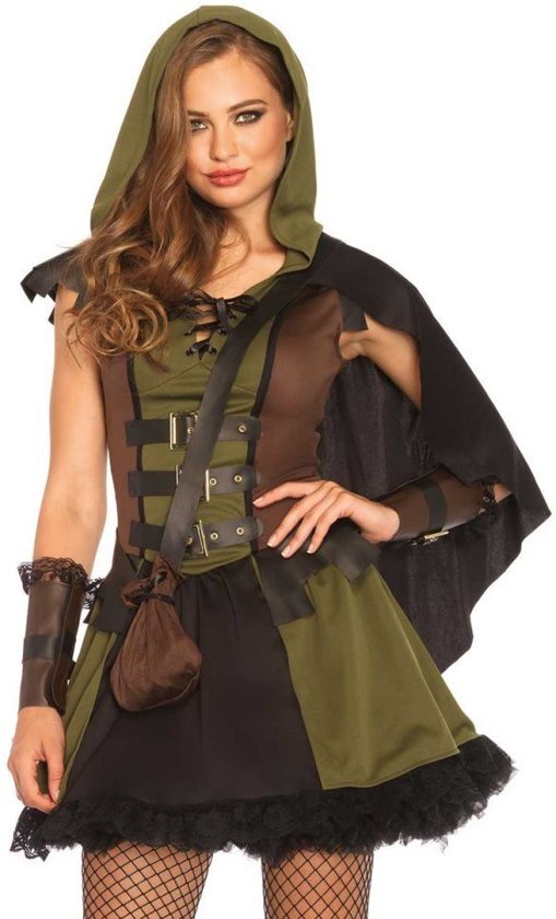 Vegaoo Robin Hood kostuum voor dames - Verkleedkleding - Large 40-42