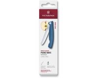 Victorinox Swiss Classic tomatenmes inklapbaar - 11cm - Blauw - Kartel