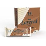 MyProtein Lean Layered Protein Bar - 3 x 40g - Chocolade en Cookie Dough
