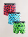 Next Heren Boxershorts met kerstthema 3-pack Blauw