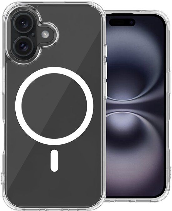 imoshion Backcover geschikt voor Apple iPhone 16 Plus - Transparant