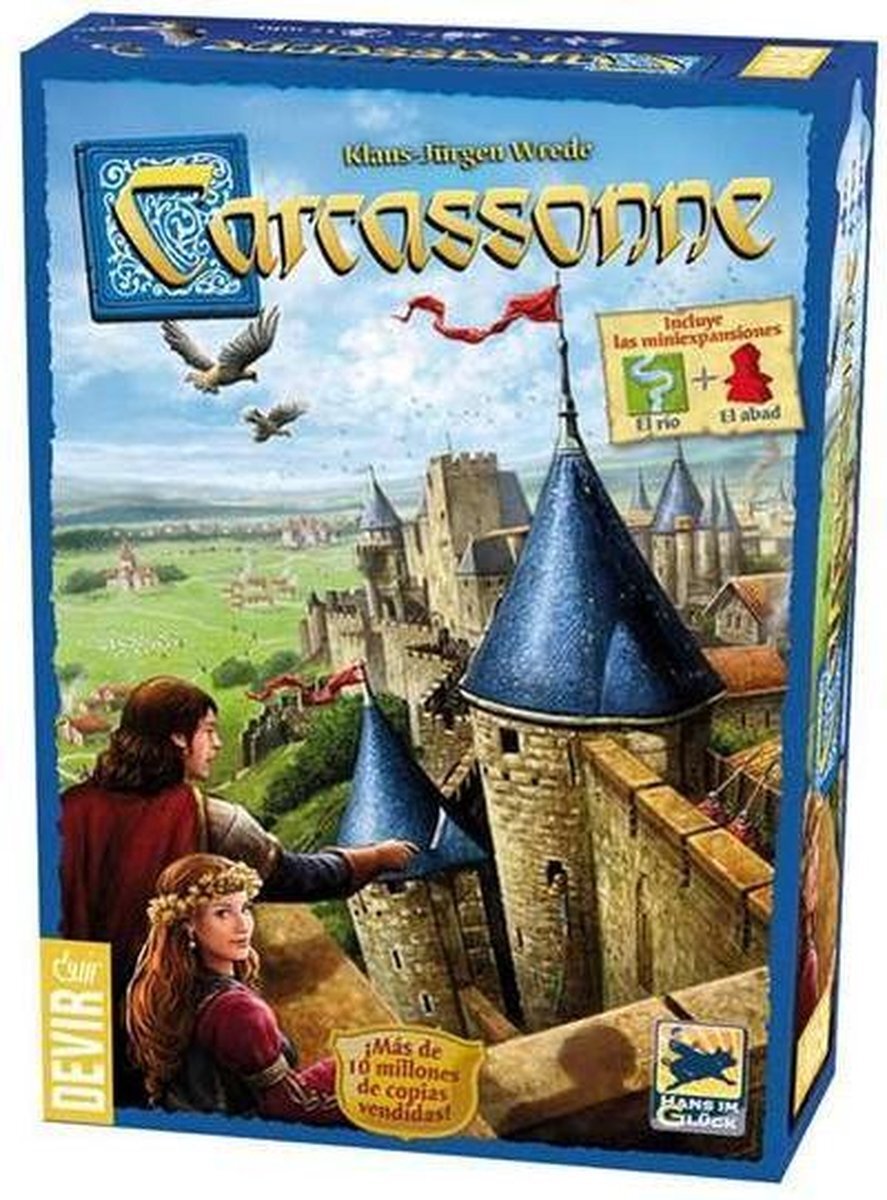 Bigbuy Fun Bordspel Carcassonne (Es)