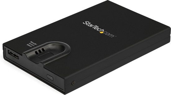 StarTech.com S251BMU3FP - 2.5" HDD/SSD Enclosure - Black