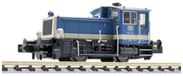 Liliput L162590 N dieselrangeerlocomotief, 332 122-1, DB, oceaanblauw, EP.IV.