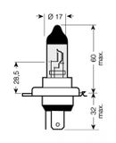 SPO moto scooter Lampe Kyoto pour Moto BMW 850 R Gs Abs 1998 à 2000 avant Nouveau Bleu