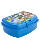 STOR Mickey Mouse Broodtrommel Kinderen 1686ml - Lunchbox met Veiligheidsluiting BPA Vrij - Stevige Lunchtrommel voor School Park Uitstapjes