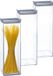 5Five Voorraadpot - 4 stuks - Transparant - Kunststof - 2000 ml