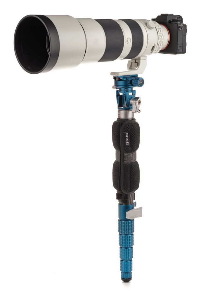 Benro Monopod extra hoog met Tilt Top SUPADUPA