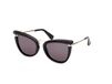 Maxmara MM0186 Zonnebril Vrouwen Zwart Kunststof