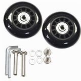 Paar Bagage Koffer Vervanging Wielen OD 68 Assen 35 Reparatieset voor Bagage Koffer (68mm x 24mm x 6mm)