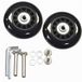 Paar Bagage Koffer Vervanging Wielen OD 68 Assen 35 Reparatieset voor Bagage Koffer (68mm x 24mm x 6mm)