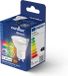 Nordlux Lampe LED intelligente - éclairage intelligent - Ø 5 x 5,4 cm - GU10 - 5,4W - fonction variation d'intensité via application - RGB+W