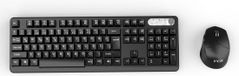 cian technology Inca IWS-549U Toetsenbord Inclusief Muis RF Draadloos + USB QWERTY Turks Zwart